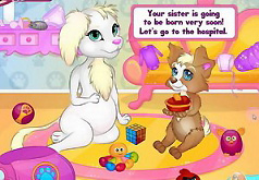 игры для девочек животные беременные