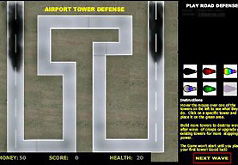 Игра Аэропорт защита башни