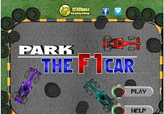 Игра Припаркуй машину из Формулы 1
