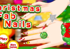 Игры Потрясающие Рождественские ногти