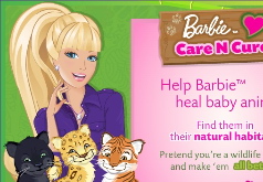 Игры Барби и котята