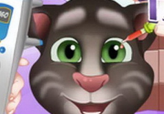 Игры Вылечи глаза Говорящему Тому