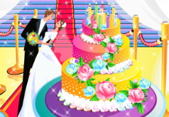 Игра Декоративный свадебный торт