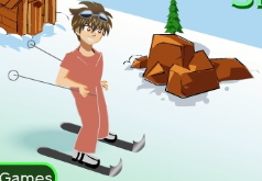 Игры Бакуган на лыжах
