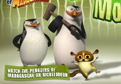 Игра Мадагаскар: Пингвины ловят Морта