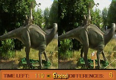 Игры Отличия динозавров