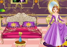 Игра Любимая комната принцессы Рапунцель.