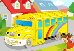 Игры Украшаем школьный автобус