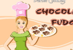игры барби готовит шоколадные пирожные