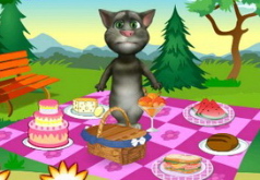 Игры Говорящий кот Том на пикник
