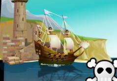 Игра Карибский адмирал против пиратов