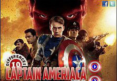 Игры 10 отличий капитан Америка