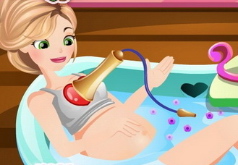 Игра Роды беременной принцессы в воде