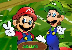 Игры Марио и Луиджи в джунглях