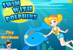 Игры плавание на дельфинах