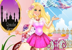 Игра Принцесса Барби декор спа салона