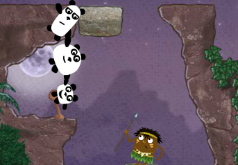 игра панды убегают от охотников