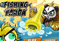 Игра Панда сумасшедшая ловля рыбы