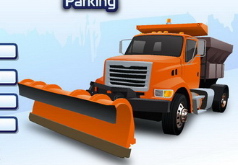 Игры Парковка грузовика снегоочистителя