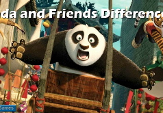 Игра Панда Кунфу: найди отличия