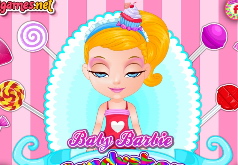 Игра Барби в магазине сладостей