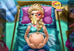 Игры Тяжелая беременность Эльзы