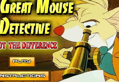 Игры Великий мышиный сыщик Найти отличия