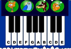 игра животное пианино