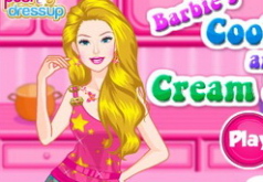 Игры Барби готовит сливочное мороженое