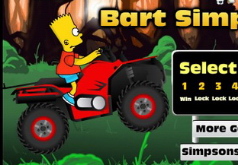 Игры Симпсоны Барт на квадроцикле