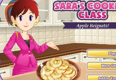 Игра Кухня Сары яблоки