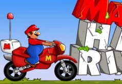 Игра Марио гонщик по холмам