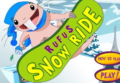 игры снежная езда руфуса