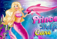 Игра Принцесса Забота о дельфине