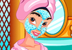 Игра Принцесса Жасмин Королевский макияж онлайн