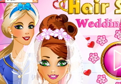 игры для девочек свадебные причёски