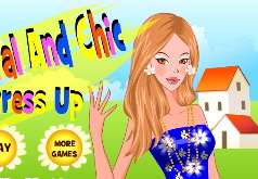 Игры Floral and Chic Dress Up