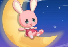 Игры кролик на луне одевается онлайн