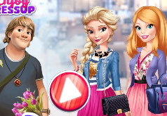 Игра «Холодное сердце: Эльза и Анна модные соперники 2»
