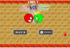 Игра Красный Шарик Против Зеленого Короля