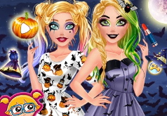 Игры Классный макияж для Хэллоуина