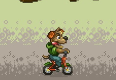 Игра Собака на Велосипеде
