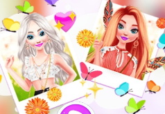 игры трехцветные платья