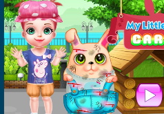 Игры Кролик делает уборку