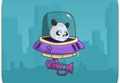 Игра Космические Приключения Панды