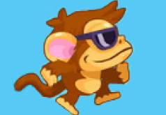 игра обезьянка собирает бананы по лианам