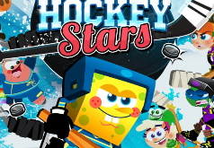 Игра Губка Боб: звезды хоккея