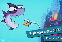 игра рыбки растут на весь экран