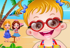 Игра Малышка Хейзел: пляжная вечеринка