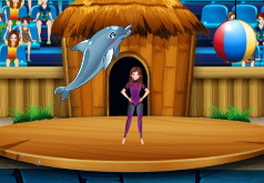 Игра Выступает дельфин